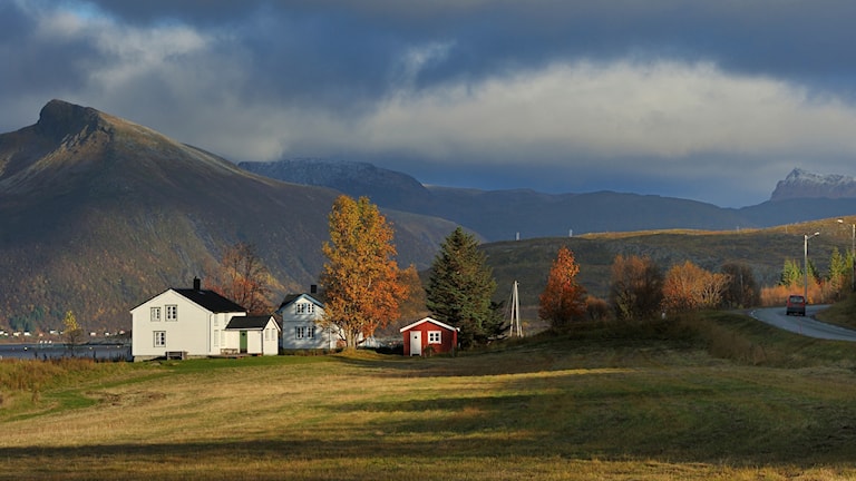 Finnsæter. Nasjonal turistveg Senja. Foto Roger Ellingsen, Statens vegvesen