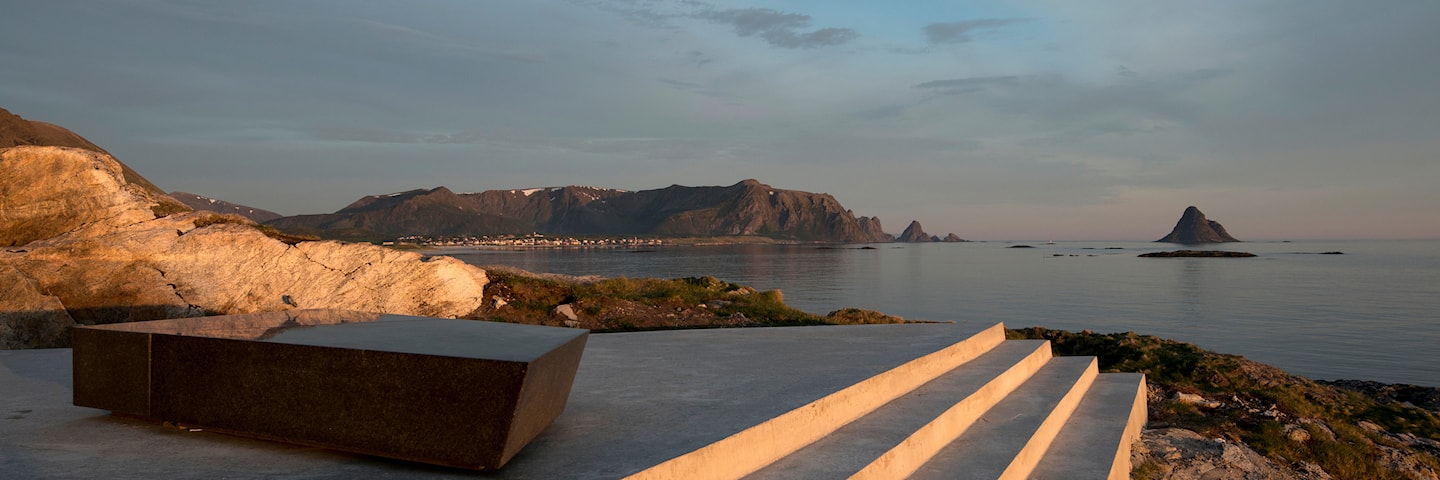 Raste- og utsiktsplassen Kleivodden.