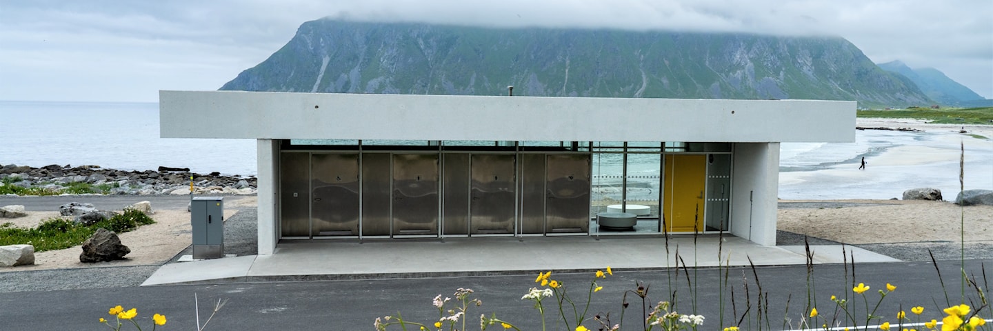 Bilde av servicebygg.