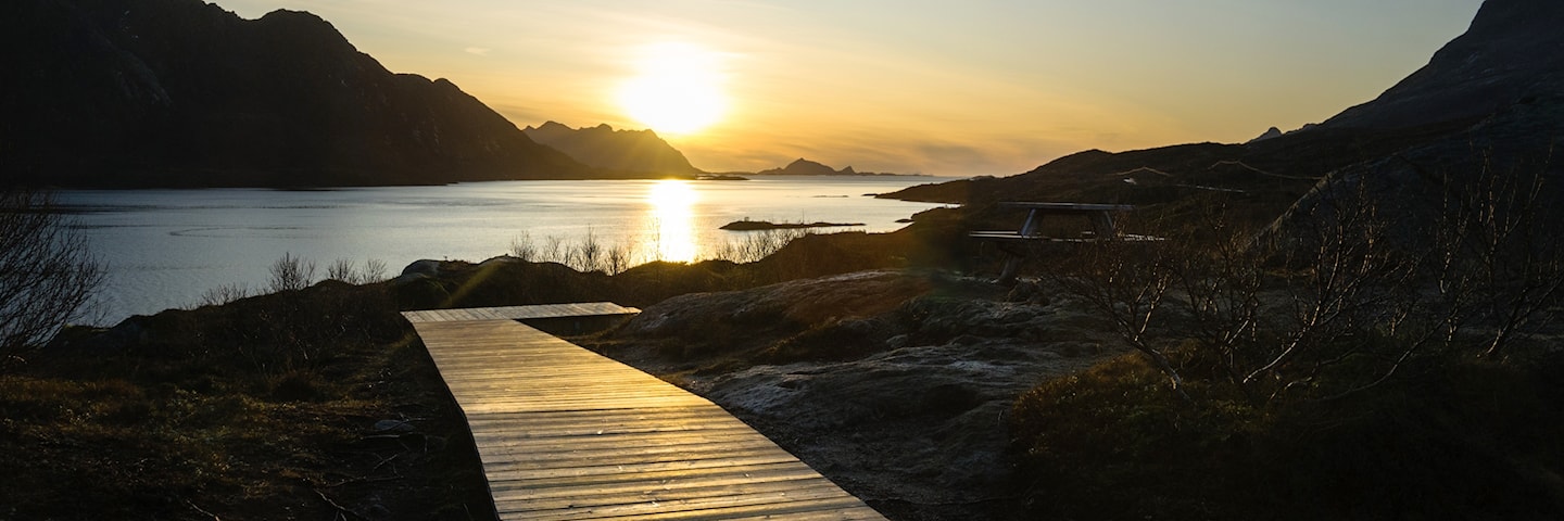 Austnesfjorden i Vågan, Austvågøya.