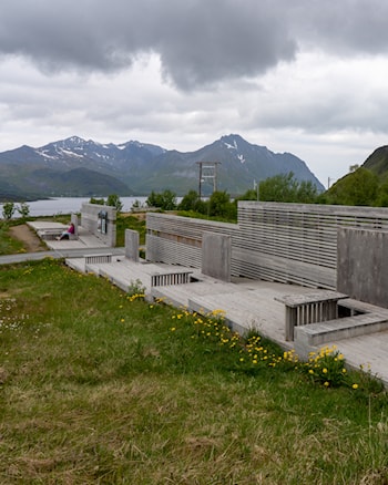 Raste- og utsiktsplassen Torvdalshalsen på Vestvågøya