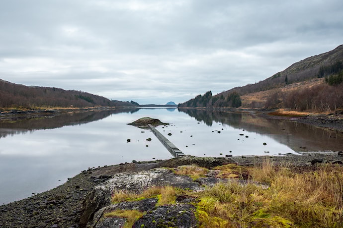 Trælvikosen. Foto: Lars Grimsby, Statens vegvesen