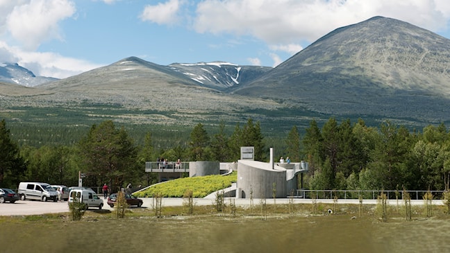 Strømbu hovedrasteplass.