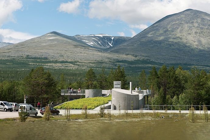 Strømbu hovedrasteplass.