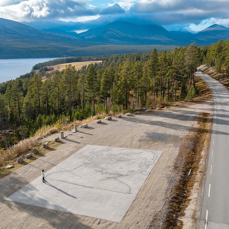 Oversikt over kunstverket