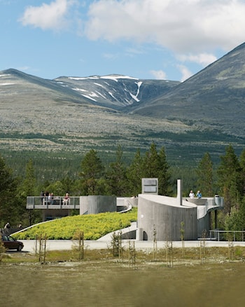 Strømbu hovedrasteplass.
