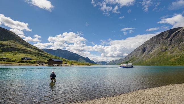 Gjendeosen like ved Gjendesheim.