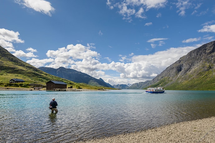 Gjendeosen like ved Gjendesheim.