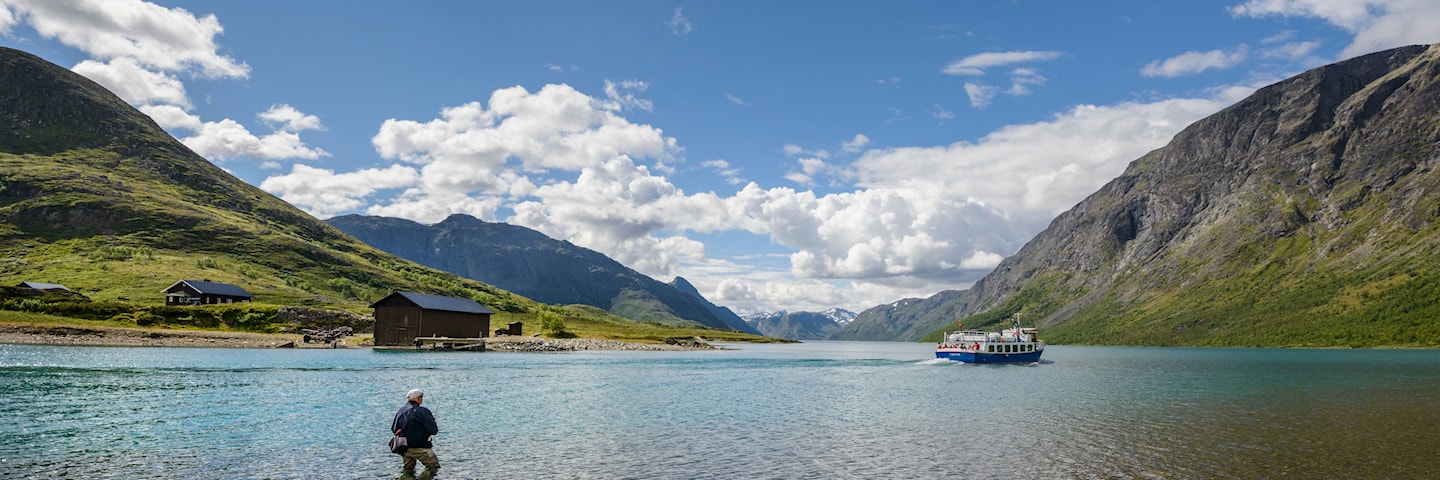 Gjendeosen like ved Gjendesheim.