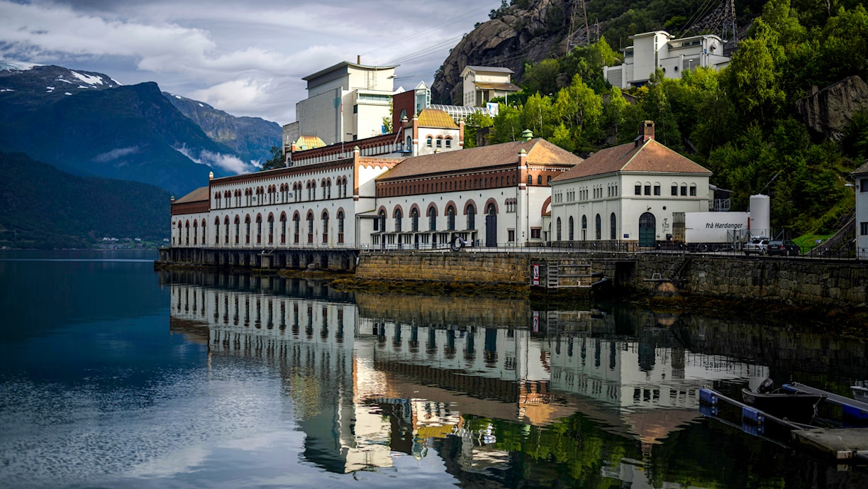 Kraftverket Tysso i Tyssedal.