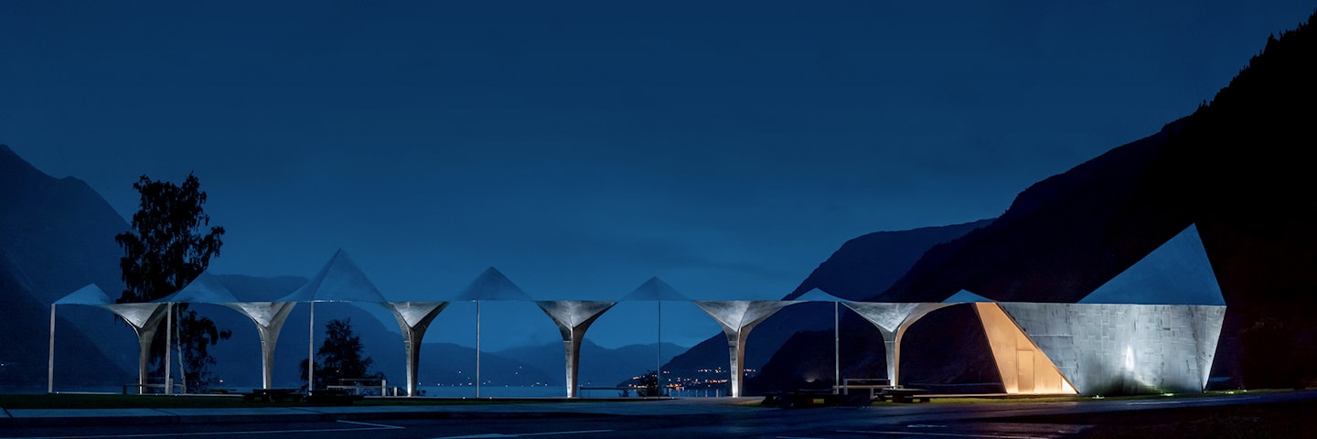 Espenes, Nasjonal turistveg Hardanger. Foto: Fovea.Studio