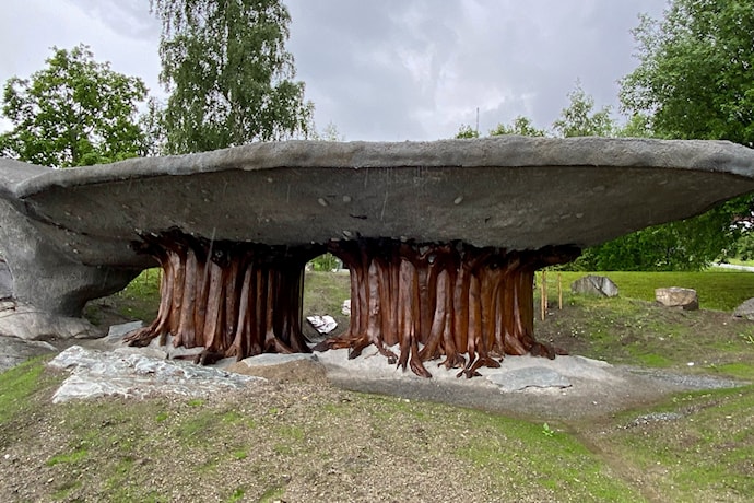 Tyrvefjøra rasteplass. Foto: Frid-Jorunn Stabell, Statens vegvesen