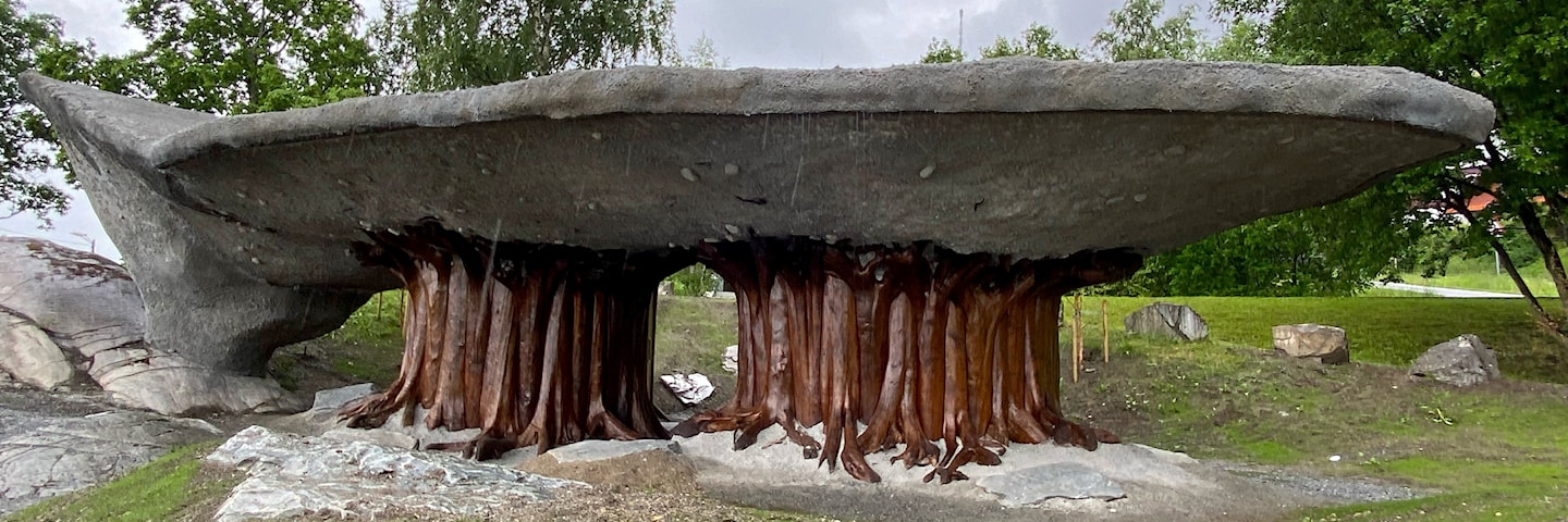 Tyrvefjøra rasteplass. Foto: Frid-Jorunn Stabell, Statens vegvesen