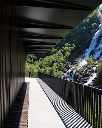 Flesefossen rasteplass, Nasjonal turistveg Ryfylke.