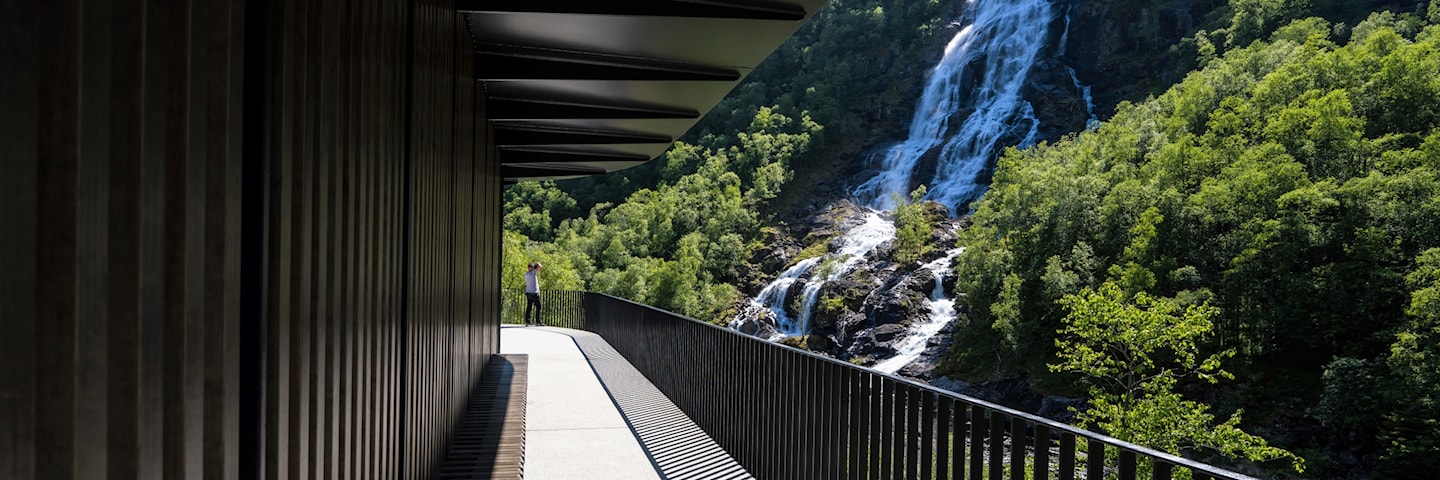 Flesefossen rasteplass, Nasjonal turistveg Ryfylke.